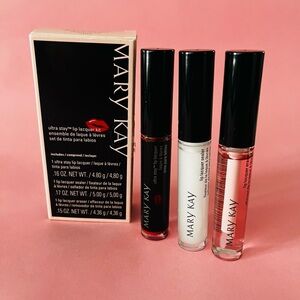 Mary Kay Ultra Stay Lip Lacquer Kit - Bold Trio